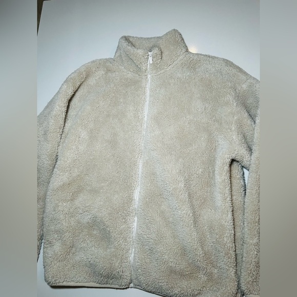 PINK Victoria's Secret Cream Fleece Jacket XS (c) - Picture 9 of 9